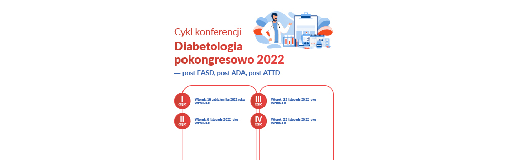 Cykl Konferencji Diabetologia pokongresowo 2022 – post EASD, post ADA, post ATTD