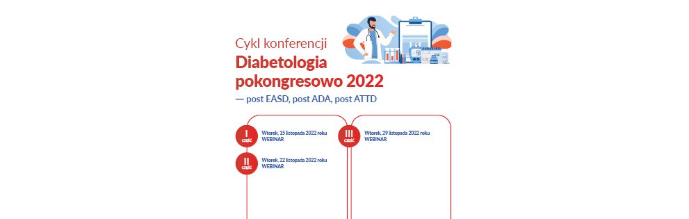 Cykl Konferencji Diabetologia pokongresowo 2022 – post EASD, post ADA, post ATTD